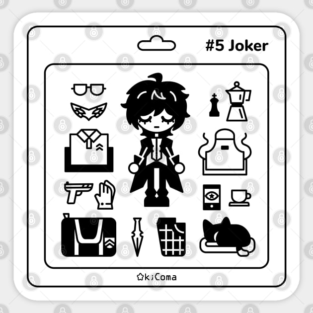 Joker kit Sticker by OkiComa